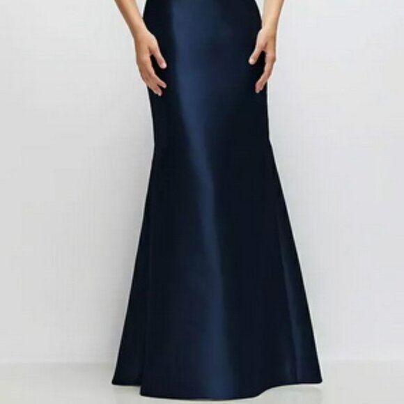 ALFRED SUNG Navy Blue Maxi Dress - Picture 2 of 6